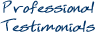 Professional Testimonials